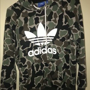 Camo adidas hoodie
